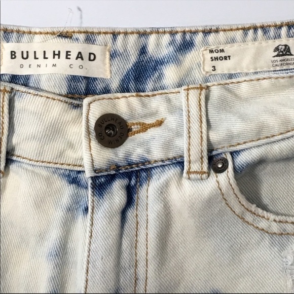 Bullhead Denim Co Pacsun Mom jean shorts size 3 - Picture 5 of 5
